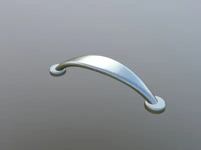 Furniture Door Handle Knob 3d model 12 3D model