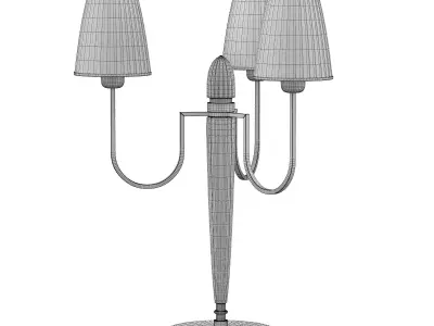 Table Lamp JE Ruhlmann 3D model