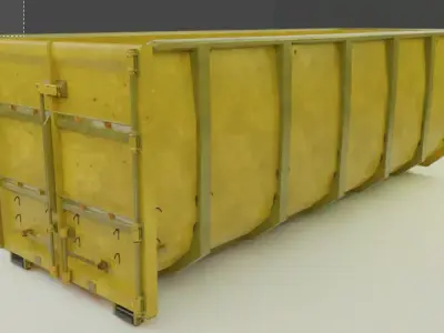 Dumpster  Rental Oakville Low-poly 3D model