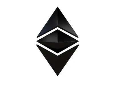 Ethereum Classic v2 007 Low-poly 3D model