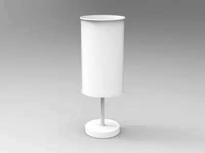 Bed Side Lamp 008 Low-poly 3D model