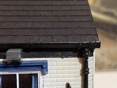 ROOF GUTTER 7MM SCALE O GAUGE MODEL RAILWAY 4MM OFFSET 3D print model