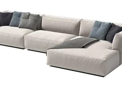 ELLIOT VERZELLONI SOFA 3D model