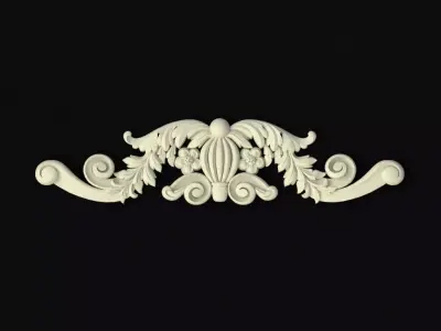 dekor ornament 3D model 114