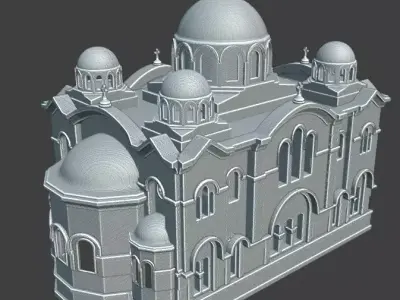 Church of the Virgin Mary Zeitoun 3D print model