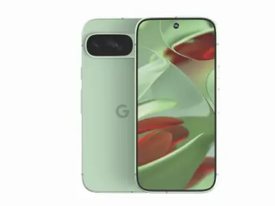 Google Pixel 9 Wintergreen 3D model