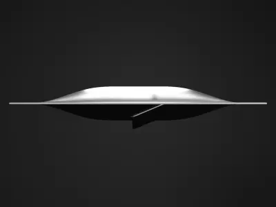 Window Pouch Packaging 3D model