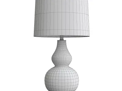 Elario Table Lamp Set of 2 Low-poly 3D model