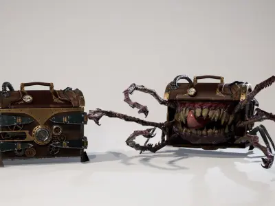 Mimic Industrial1 Low-poly 3D model