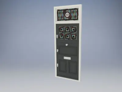 London door 3D model