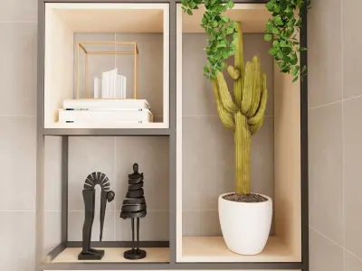 Balcony 3D model shop