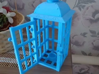 Wooden lamp 3d print 3D print model