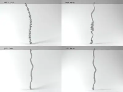 Column Rope Free 3D model