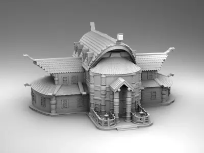 Vikings house 3D print model