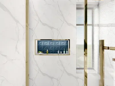  INTERIOR DESIGN OF A BATHROOM 3D model