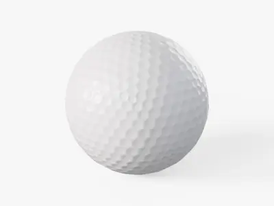  Golfball - Lowpoly 