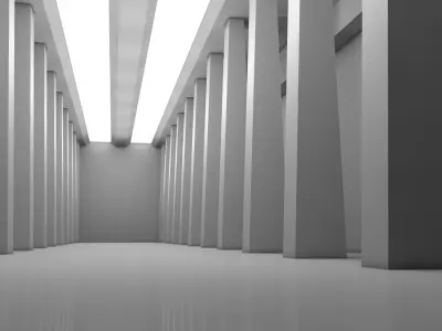 Sci Fi Warehouse 3D model order