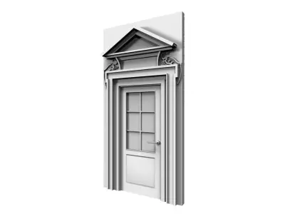 Classic 1 door  3D model