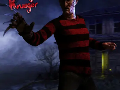 Freddy Krueger For G8M And G81M  3D model