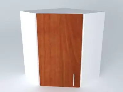 Cabinets wooden cabinet with door Free 3D model buy