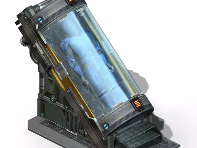 Spaceship - Indoor - Object 12 3D model