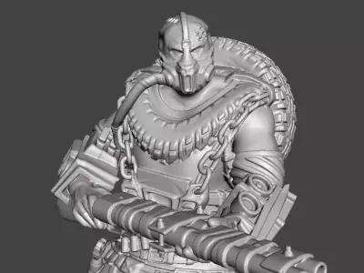 Gas Mask Bandit 3D print model