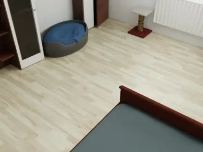 Modern Bedroom 3D model