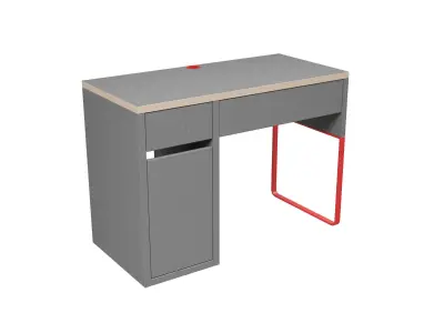 IKEA MICKE WORK TABLE SET 3D model purchase