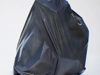 Garbage Bag - PBR Game-Ready Low-poly 3D model