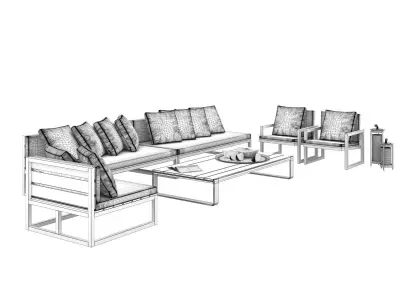 Outdoor Set 28 3D model