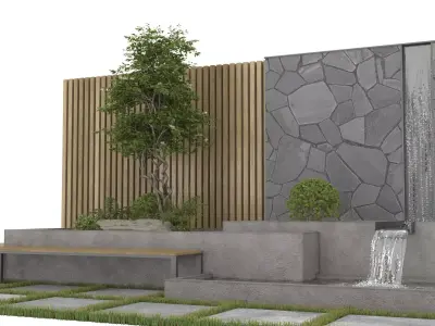 Landscape Furniture 2 3D model