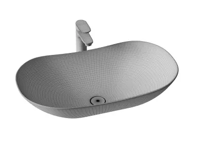 Sink Mira MR-6236 3D model