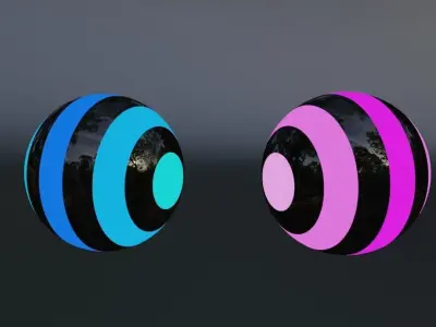 Color Balls  3D model