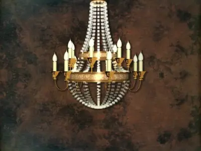 98 Classic Lamps Collection 3D model 3D model