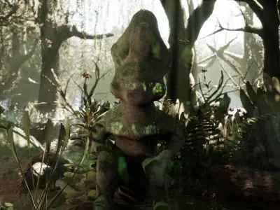 Ancient Artifacts 49 Assets Low-poly 3D model