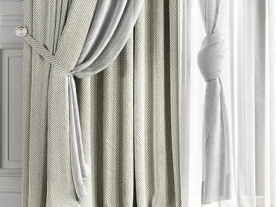 Curtain Set 510C 3D model