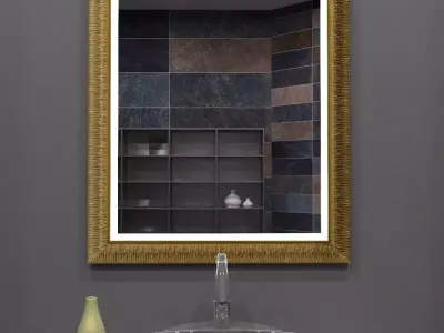 Illuminated Mirror 26 3D model