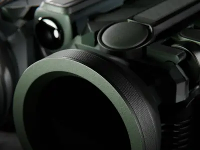 Sci-Fi Binoculars SpeXcope  Low-poly 3D model