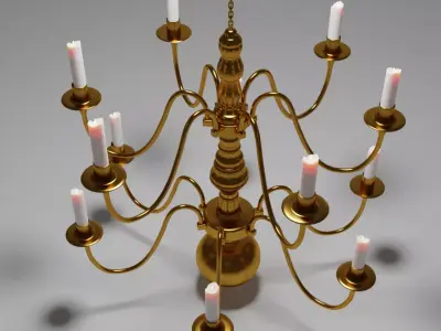 French Lightning 3D model