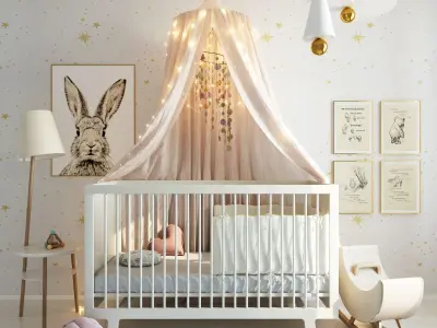 room for baby 3D model