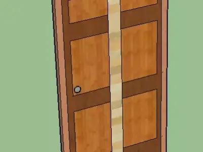 Door Pack  Low-poly 3D model