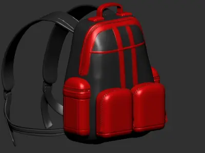 backpack sculpt 3d printable  3D model