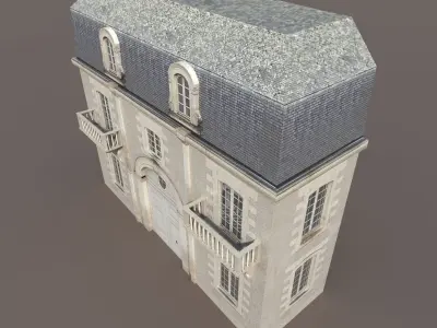Apartment House 3D model purchase