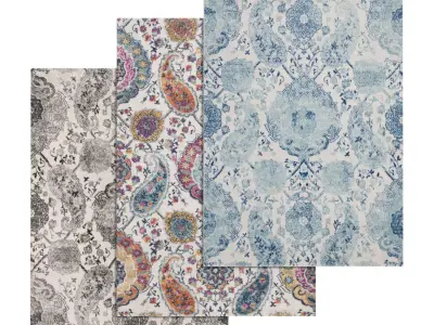 Rug Set 189 3D model