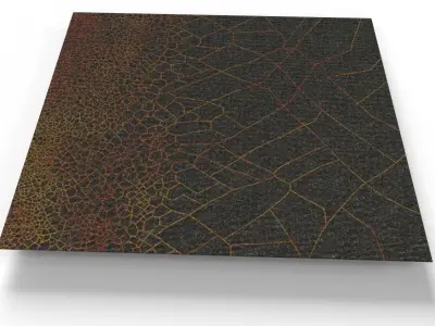 Ruggable Kella Sunburst Rug Low-poly 3D model