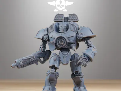 Scavenger Defender MK2 3D print model