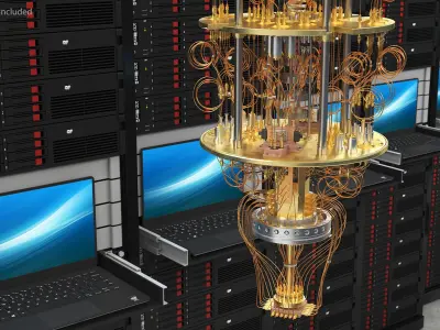  Quantum Computer Core 