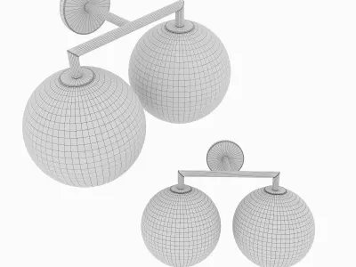 Qacarlett Wall Light 3D model