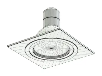 Halogen Light 3D Model 3D model