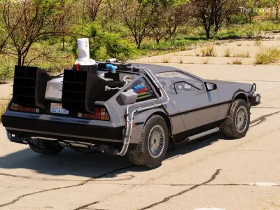  DeLorean DMC-12 Time Machine 